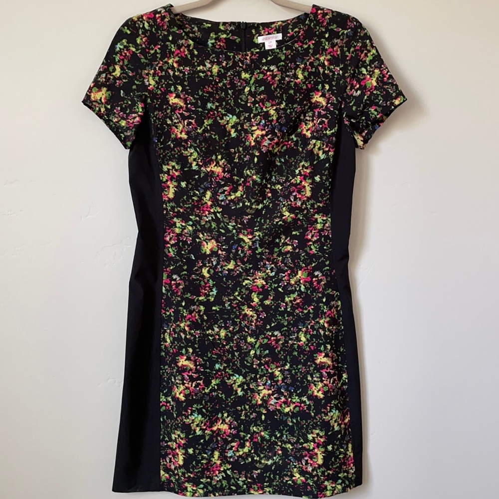 Multi-color sheath dress
